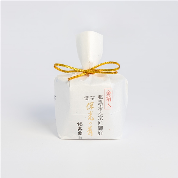 鵬雲斎宗匠御好 金箔入抹茶 葆光の昔 15g缶入