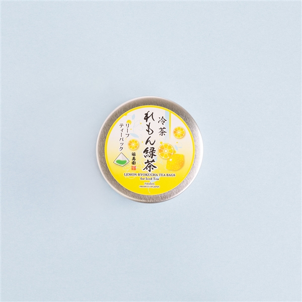 冷茶 れもん緑茶ティーパック 3g×5袋入平缶