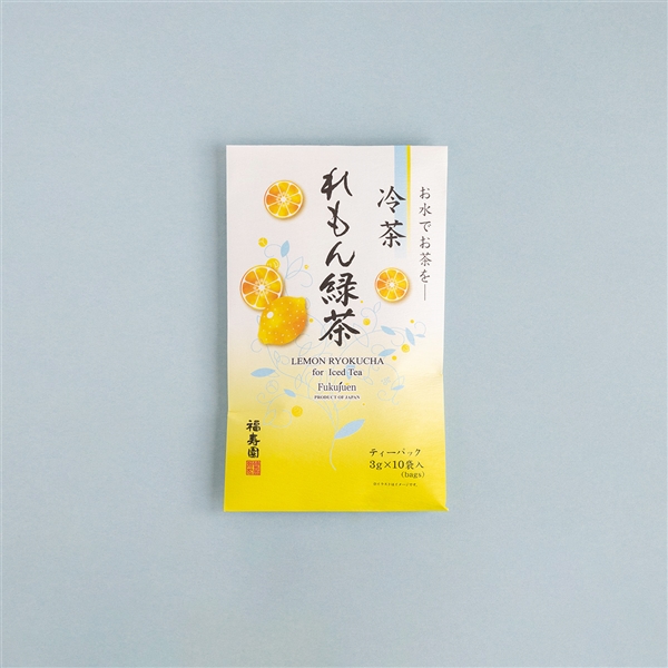 【6/10入荷】冷茶 れもん緑茶ティーパック 3g×10袋入