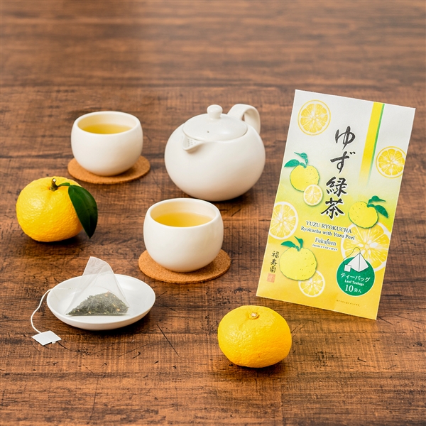 【9月2日入荷】ゆず緑茶 ティーバッグ 3g×10袋入