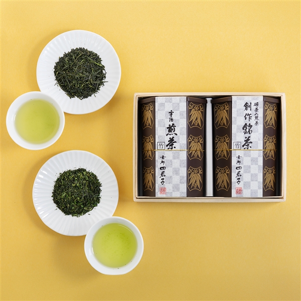 宇治銘茶詰合せ 四君子-300