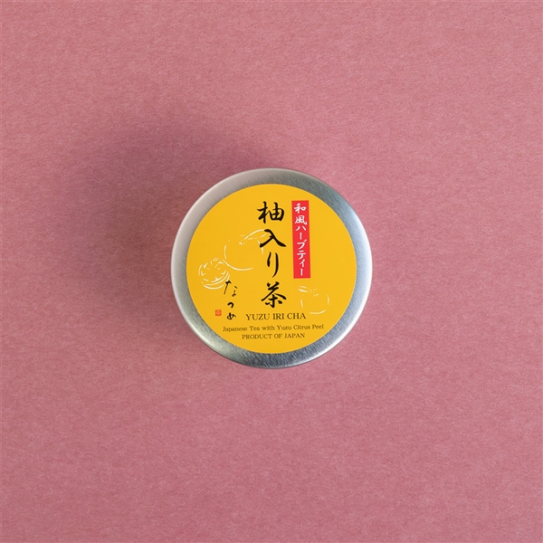 【9月3日入荷】なつめ 柚入り茶 40g平缶