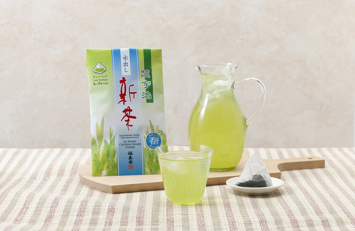初夏の行楽のお供に。「宇治水出し新茶ティーパック」新発売