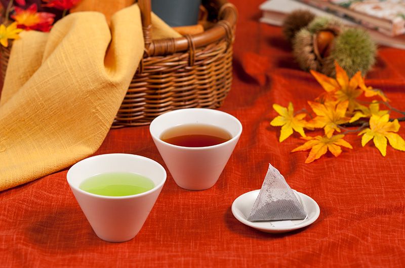 秋のおでかけに、お茶を連れて