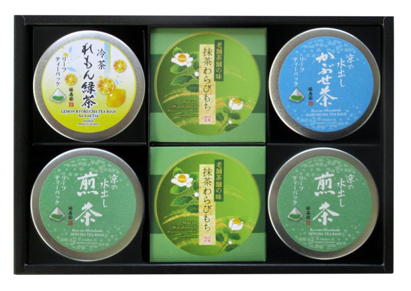 冷茶・抹茶菓子詰合せ